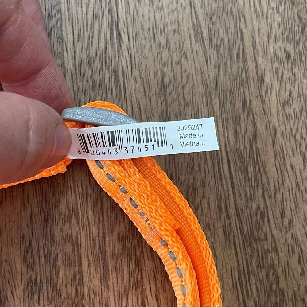 NWT Good2Go Orange Reflective Dog sz S‎ Harness Gray Ajustable Buckle